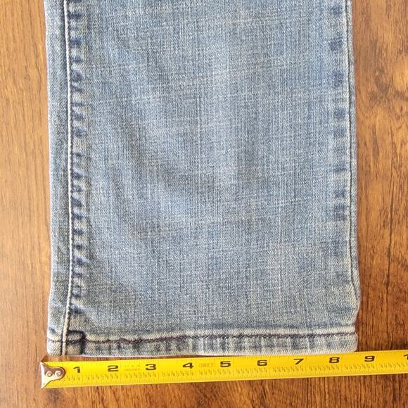 Levis 515 Boot Cut Mid Rise Stretch Jeans Womens 8 Western Ranch 31W x 29.5L - Picture 10 of 15